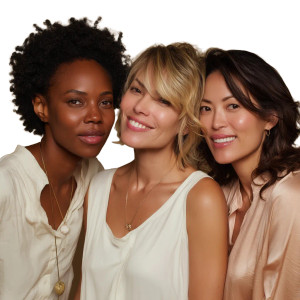 Skincare Friends Portrait Vinyl Car Decal Sticker – Waterproof & UV-Resistant 8"