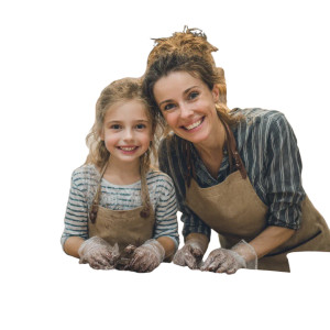 Making Chocolates Together Vinyl Car Decal Sticker – Waterproof & UV-Resistant 8"