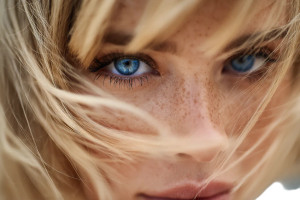 Windswept Elegance Vinyl Car Decal Sticker – Waterproof & UV-Resistant 8"