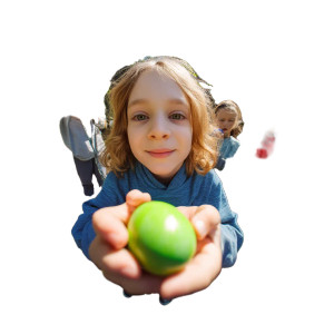 Happy Easter Kid Vinyl Car Decal Sticker – Waterproof & UV-Resistant 8"