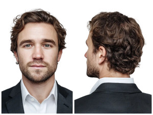European Businessman Portraits Vinyl Car Decal Sticker – Waterproof & UV-Resistant 8"