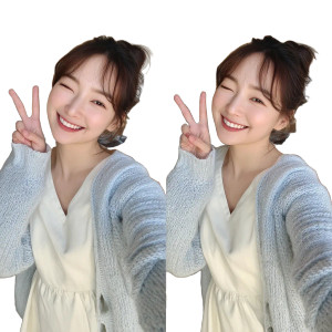 Korean Woman Selfie Vinyl Car Decal Sticker – Waterproof & UV-Resistant 8" Korean Woman Selfie Vinyl Car Decal Sticker – Waterproof & UV-Resistant 8"