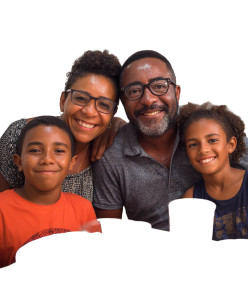 Brazilian Family Lunch Vinyl Car Decal Sticker – Waterproof & UV-Resistant 8"