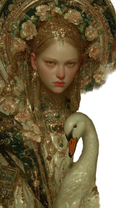 Fantasy Queen Portrait V7 Vinyl Car Decal Sticker – Waterproof & UV-Resistant 8" Fantasy Queen Portrait V7 Vinyl Car Decal Sticker – Waterproof & UV-Resistant 8"