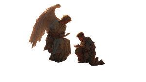 Divine Guidance Scene V2 Vinyl Car Decal Sticker – Waterproof & UV-Resistant 8"