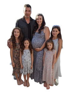 Family By Pool Vinyl Car Decal Sticker – Waterproof & UV-Resistant 8"