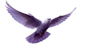 Holy Spirit Dove V5 Vinyl Car Decal Sticker – Waterproof & UV-Resistant 8"