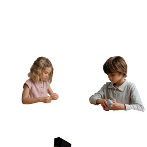 Students Crafting Candy Vinyl Car Decal Sticker – Waterproof & UV-Resistant 8"