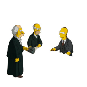 Simpsons Founding Fathers Vinyl Car Decal Sticker – Waterproof & UV-Resistant 8"