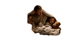 Bedtime With Dad Vinyl Car Decal Sticker – Waterproof & UV-Resistant 8"