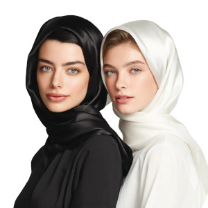 Silk Scarf Models Vinyl Car Decal Sticker – Waterproof & UV-Resistant 8"