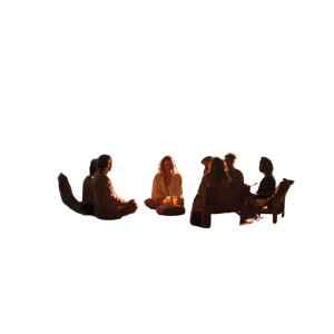 Enlightened Gathering Vinyl Car Decal Sticker – Waterproof & UV-Resistant 8"