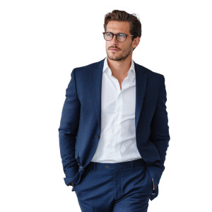 Business Manager Walking V2 Vinyl Car Decal Sticker – Waterproof & UV-Resistant 8"