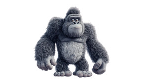 Comedic Gorilla V2 Vinyl Car Decal Sticker – Waterproof & UV-Resistant 8" Comedic Gorilla V2 Vinyl Car Decal Sticker – Waterproof & UV-Resistant 8"