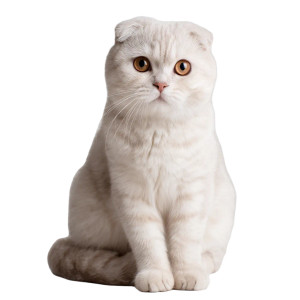 Scottish Fold Cat V5 Vinyl Car Decal Sticker – Waterproof & UV-Resistant 8"