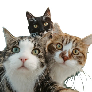 Cats Selfie Vinyl Car Decal Sticker – Waterproof & UV-Resistant 8" Cats Selfie Vinyl Car Decal Sticker – Waterproof & UV-Resistant 8"