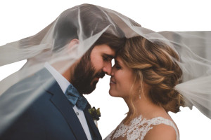 Bride And Groom V6 Vinyl Car Decal Sticker – Waterproof & UV-Resistant 8"