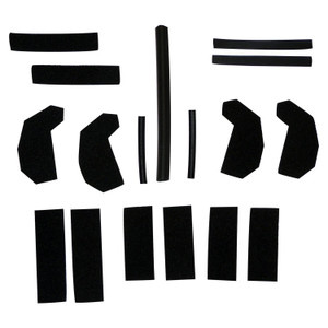 Crown Automotive Hard Top Seal for Jeep Wrangler JK | Complete OE Replacement Kit, Quality Rubber/ Foam Material Crown Automotive Hard Top Seal for Jeep Wrangler JK | Complete OE Replacement Kit, Quality Rubber/ Foam Material