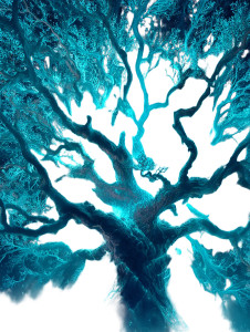 Cosmic Tree Of Life V2 Vinyl Car Decal Sticker – Waterproof & UV-Resistant 8"