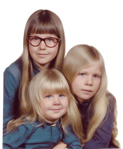 Family Photo Girls Vinyl Car Decal Sticker – Waterproof & UV-Resistant 8"