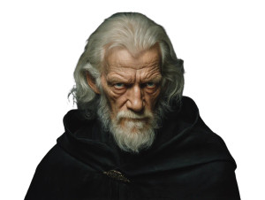 Old Man Portrait V10 Vinyl Car Decal Sticker – Waterproof & UV-Resistant 8"