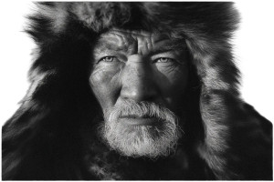 Nomadic Warrior Portrait Vinyl Car Decal Sticker – Waterproof & UV-Resistant 8"