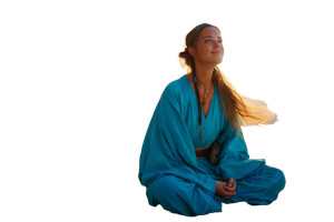 Jedi In Meditation Vinyl Car Decal Sticker – Waterproof & UV-Resistant 8"