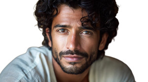 Handsome South Asian Vinyl Car Decal Sticker – Waterproof & UV-Resistant 8"