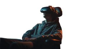 Vr Gaming Relaxation Vinyl Car Decal Sticker – Waterproof & UV-Resistant 8"