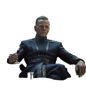 Futuristic Governor Vinyl Car Decal Sticker – Waterproof & UV-Resistant 8"