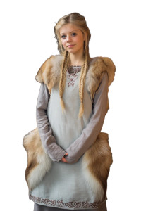 Viking Woman Portrait V3 Vinyl Car Decal Sticker – Waterproof & UV-Resistant 8"