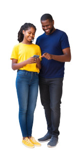 Father And Daughter V12 Vinyl Car Decal Sticker – Waterproof & UV-Resistant 8"