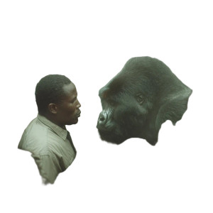Men Vs Gorilla V2 Vinyl Car Decal Sticker – Waterproof & UV-Resistant 8"