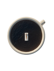 Giant Coffee Pool Vinyl Car Decal Sticker – Waterproof & UV-Resistant 8"