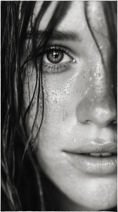 Elegant Female Model V5 Vinyl Car Decal Sticker – Waterproof & UV-Resistant 8"