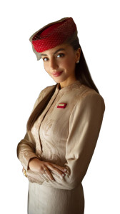 Emirati Flight Attendant V2 Vinyl Car Decal Sticker – Waterproof & UV-Resistant 8"