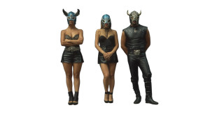 Techno Leather Wrestlers Vinyl Car Decal Sticker – Waterproof & UV-Resistant 8"