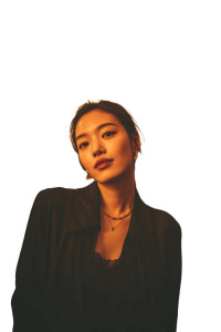 Korean Model V4 Vinyl Car Decal Sticker – Waterproof & UV-Resistant 8"