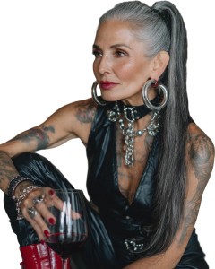 Futuristic Fashion Model V42 Vinyl Car Decal Sticker – Waterproof & UV-Resistant 8"