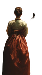 Joseon Court Lady Vinyl Car Decal Sticker – Waterproof & UV-Resistant 8"