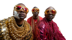 Steampunk Hip-Hop Trio Vinyl Car Decal Sticker – Waterproof & UV-Resistant 8"