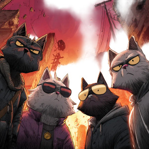 Badass Cat Gang Vinyl Car Decal Sticker – Waterproof & UV-Resistant 8" Badass Cat Gang Vinyl Car Decal Sticker – Waterproof & UV-Resistant 8"