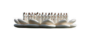 Kazakh Choir Serenity Vinyl Car Decal Sticker – Waterproof & UV-Resistant 8"