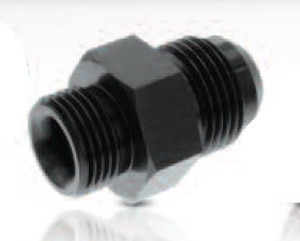 Redhorse Performance -12 AN Male to -12 AN Adapter Fitting | Black Anodized Aluminum | High Quality | Easy to Install Redhorse Performance -12 AN Male to -12 AN Adapter Fitting | Black Anodized Aluminum | High Quality | Easy to Install