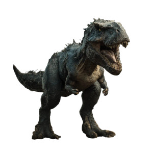 Super Tyrannosaurus Vinyl Car Decal Sticker – Waterproof & UV-Resistant 8"