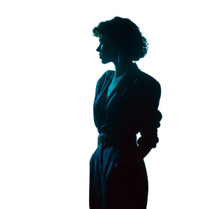 80S Noir Dancer Vinyl Car Decal Sticker – Waterproof & UV-Resistant 8"