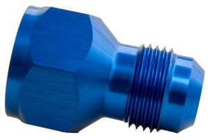 RHP 950 Series Adapter Fitting | -10 AN Female To -8 AN Male | Anodized Blue Aluminum
