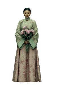 Song Dynasty Woman V3 Vinyl Car Decal Sticker – Waterproof & UV-Resistant 8"