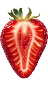 Sliced Strawberry Vinyl Car Decal Sticker – Waterproof & UV-Resistant 8" Sliced Strawberry Vinyl Car Decal Sticker – Waterproof & UV-Resistant 8"