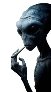 Alien Smoking Cannabis Vinyl Car Decal Sticker – Waterproof & UV-Resistant 8" Alien Smoking Cannabis Vinyl Car Decal Sticker – Waterproof & UV-Resistant 8"